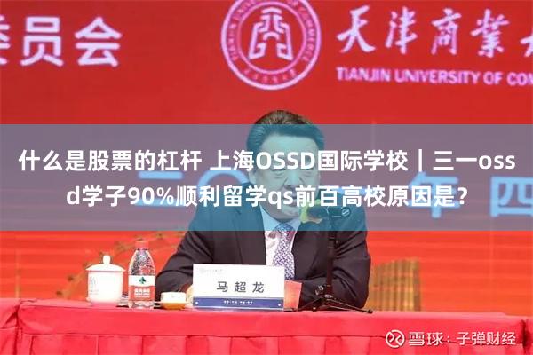 什么是股票的杠杆 上海OSSD国际学校｜三一ossd学子90%顺利留学qs前百高校原因是？