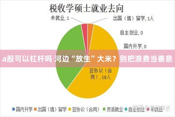 a股可以杠杆吗 河边“放生”大米？别把浪费当善意